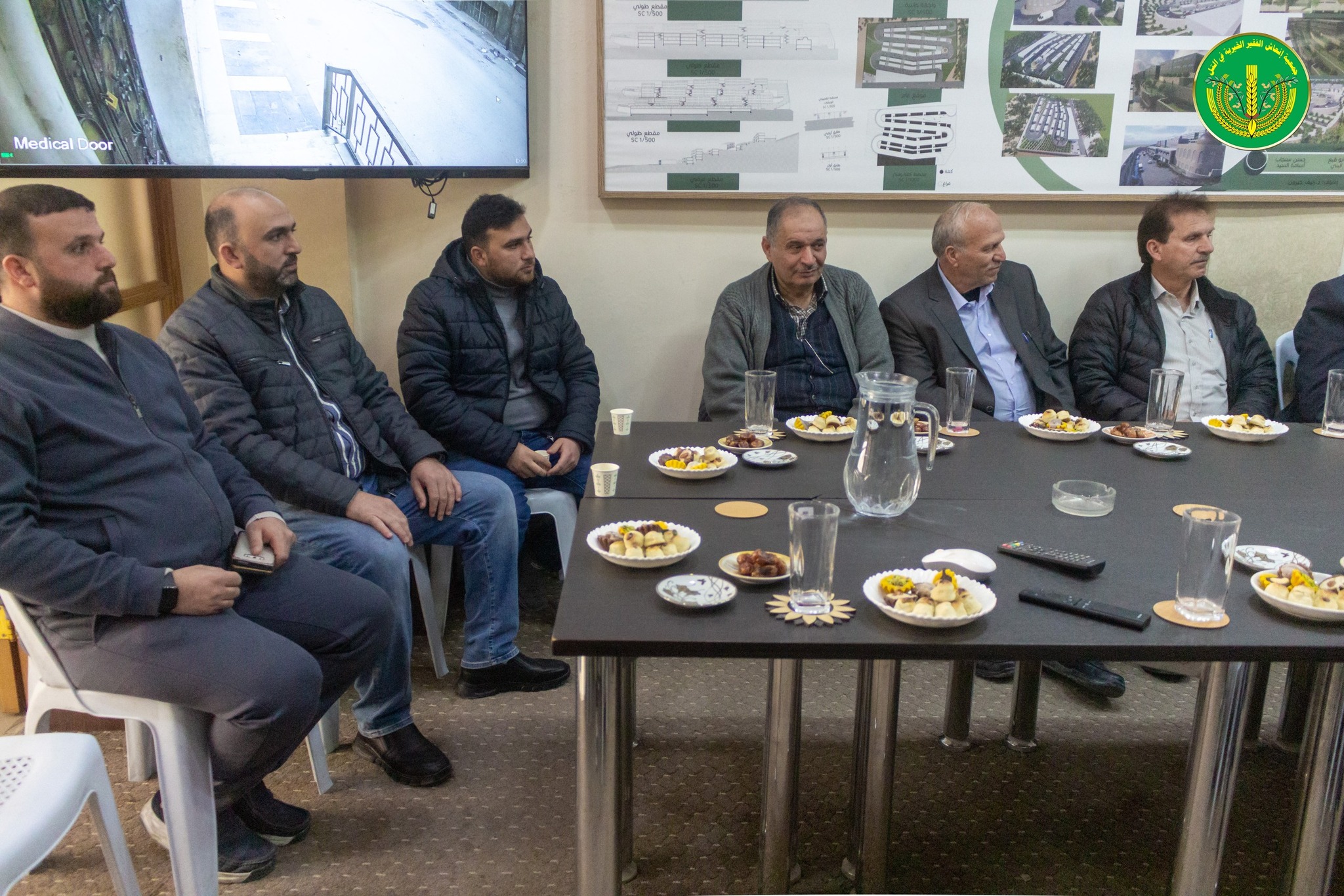 بعض الصور الجميلة من زيارة المهنئين بعيد الفطر السعيد.✨💚